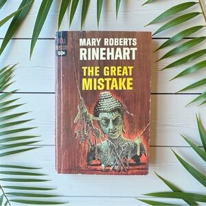 VINTAGE 1964 The Great Mistake by Mary Roberts Rinehart Paperback Mystery Novel
